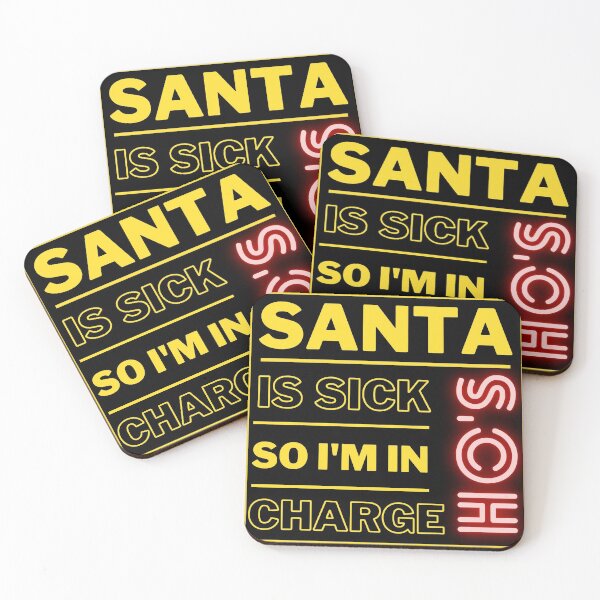 Item preview, Santa is sick this Christmas designed and sold by BrokeHustler.
