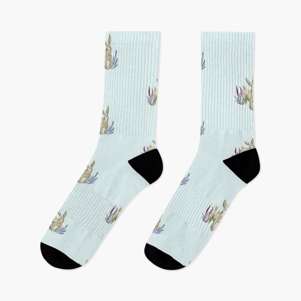 Item preview, Green Rabbit running through the field by Linda Sholberg designed and sold by Linda Sholberg.