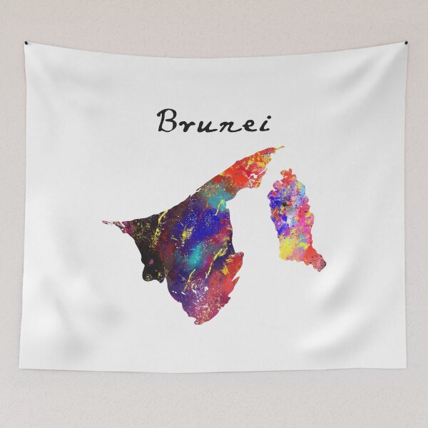 Item preview, Brunei Quote Art Design Inspirational Motivationa designed and sold by vividpixelusa.