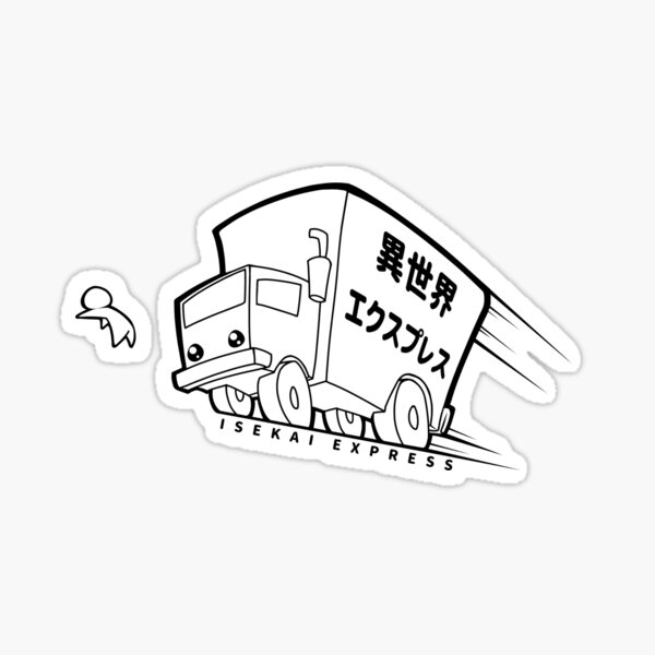 Isekai Express Truck-Kun Sticker