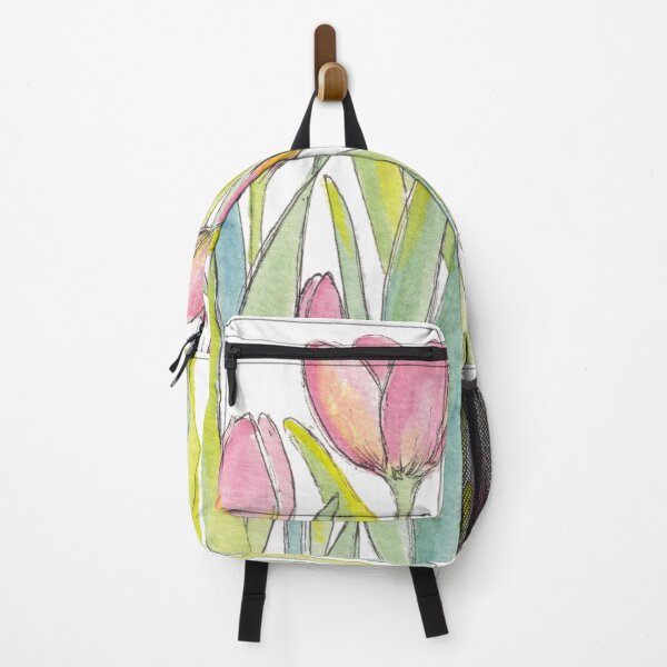 Item preview, Pink Tulips Illustration designed and sold by JRoseDesign.