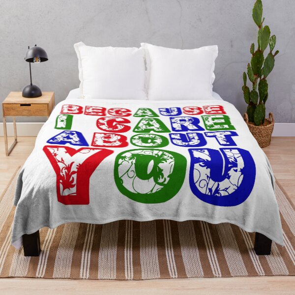Item preview, Because I care about you, RGB Floral Font design! designed and sold by Henri Vellart.