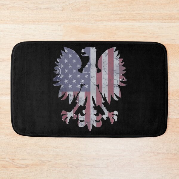 Item preview, Men_s Unique Print with Vintage Polish American Flag Eagle Vintage designed and sold by CatsTees.