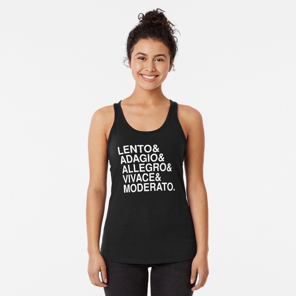 Allegro Racer Tank Black