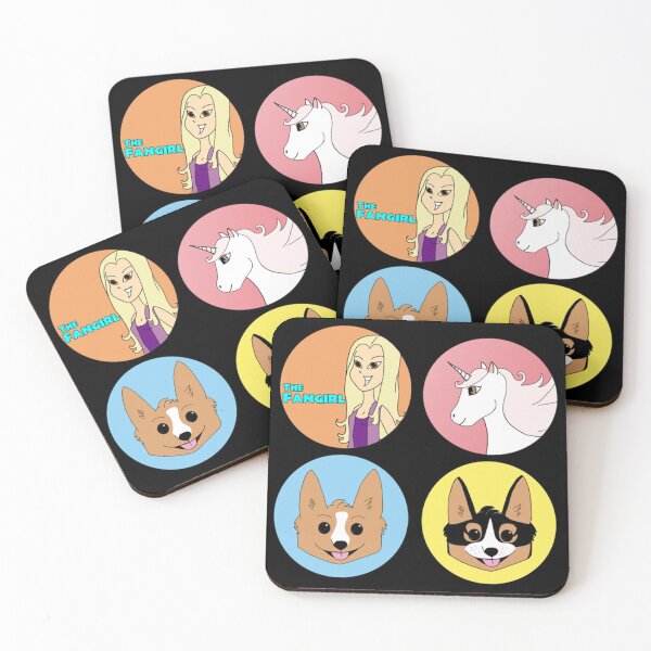 Item preview, The Fangirl The Fanily Icon Circles designed and sold by OpalRamirez.