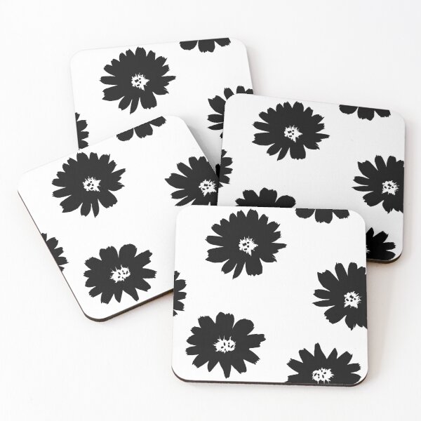 Item preview, Oversized Monochrome Floral Modern Pattern designed and sold by Dizzywonders.