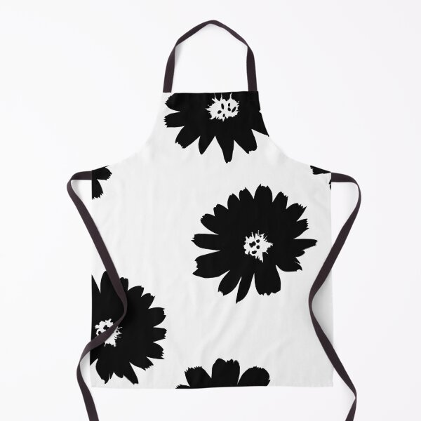 Item preview, Oversized Monochrome Floral Modern Pattern designed and sold by Dizzywonders.