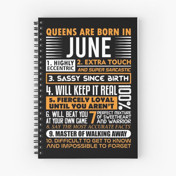 Item preview, Queens are Born in June designed and sold by WOW TeesAndThings.