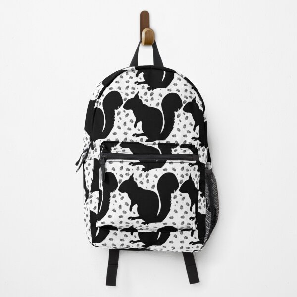 Item preview, Squirrel and Acorns in Black designed and sold by AlteredAtelier.