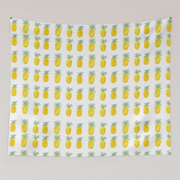 Item preview, Pineapple Watercolor Pattern designed and sold by jesstesluk.