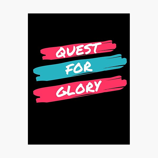 Item preview, Quest For Glory designed and sold by WhatTheWorld.