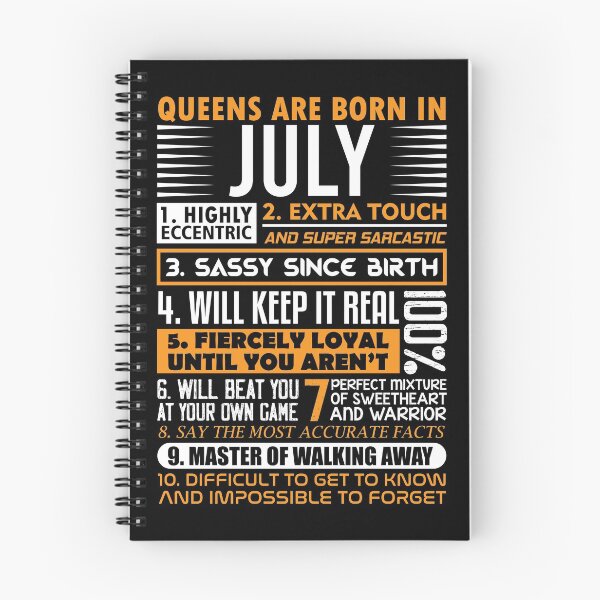Item preview, Queens are Born in July designed and sold by WOW TeesAndThings.