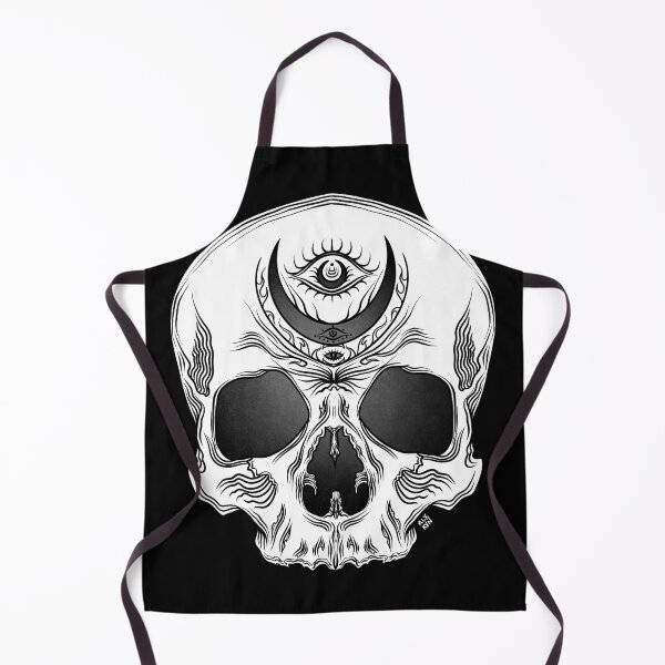 Item preview, Crescent Crown Skull designed and sold by Alexandrakevyn.