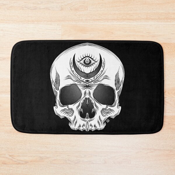 Item preview, Crescent Crown Skull designed and sold by Alexandrakevyn.