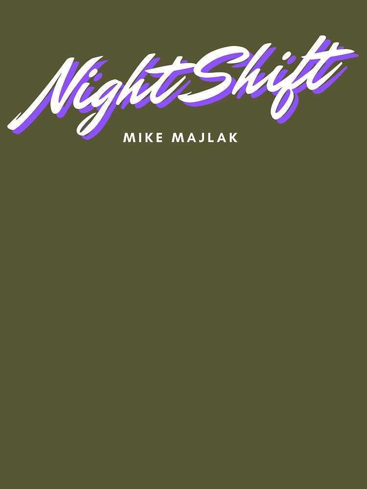 Mike Majlak THE NIGHT SHIFT 'Graveyard Shift' 3XL Black T-Shirt