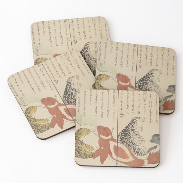 Item preview, Vintage Japanese Seal Print 1818-1888 designed and sold by bellatierra.