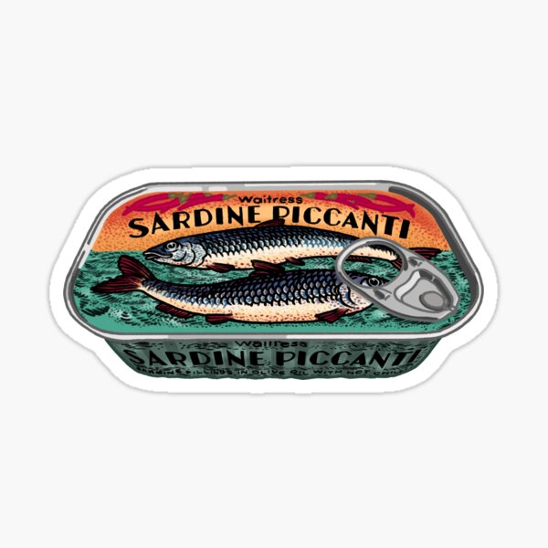 Sardine can fishing stickers (5 pack) – Chartertrash