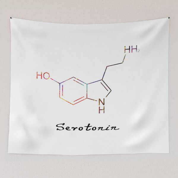 Item preview, Serotonin Watercolour Quote Art Design Inspiration designed and sold by vividpixelusa.