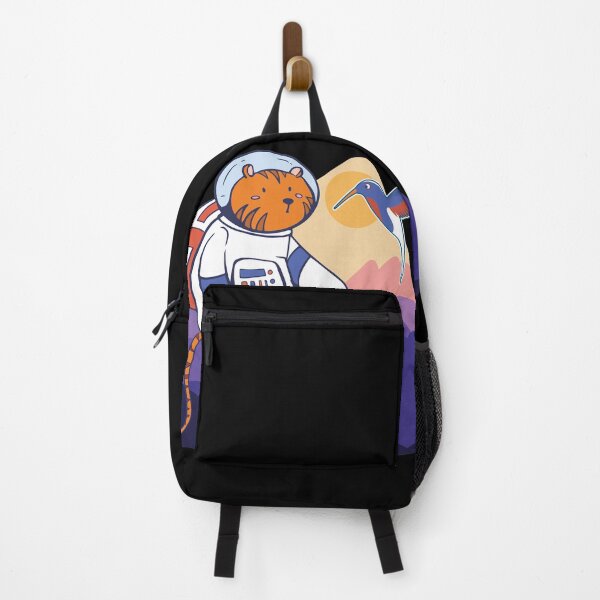 Item preview, Cat Astronaut Meets Hummingbird designed and sold by artado.