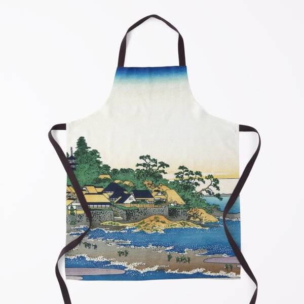 Item preview, Enoshima in Sagami Province by Katsushika Hokusai designed and sold by Takeda-art.