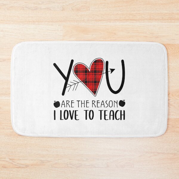 Item preview, You Are The Reason I Love To Teach Funny Teacher Gift  designed and sold by CatsTees.