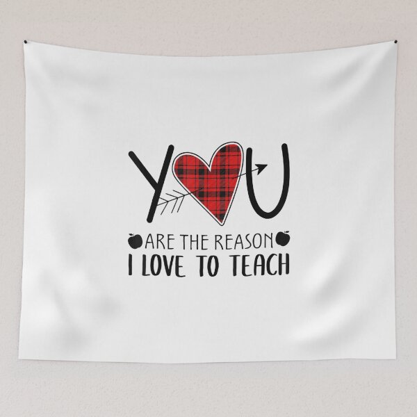 Item preview, You Are The Reason I Love To Teach Funny Teacher Gift  designed and sold by CatsTees.