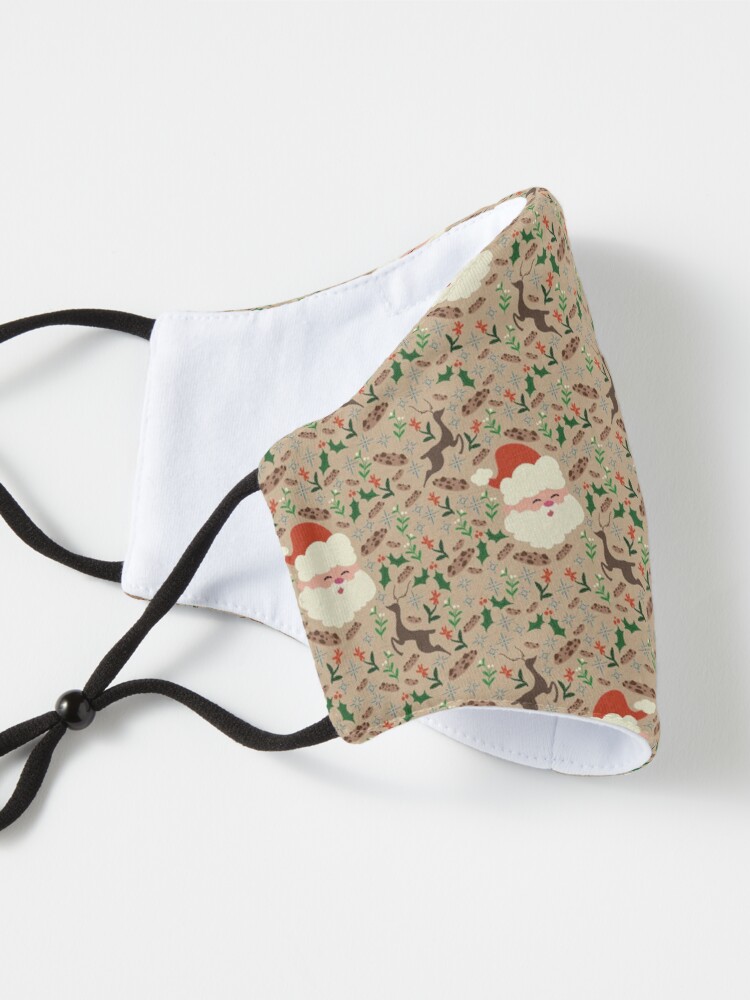 Alternate view of Christmas-Main Pattern Mask