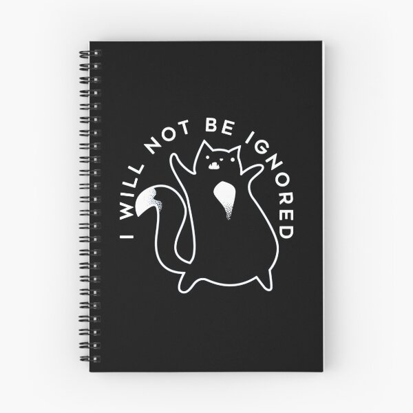 Item preview, Copy of I WILL NOT BE IGNORED Funny Gifts for Cat lovers designed and sold by Fordepp.