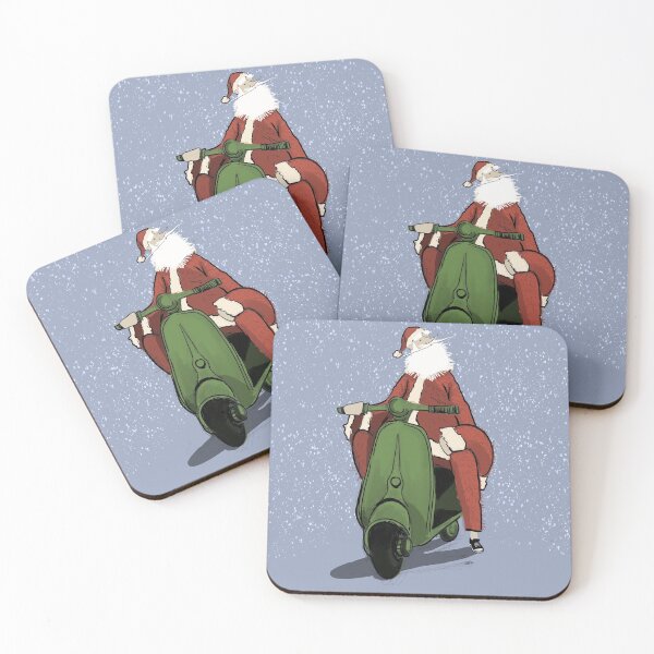 Item preview, Santa’s Scooter  designed and sold by Bearhead-Art.