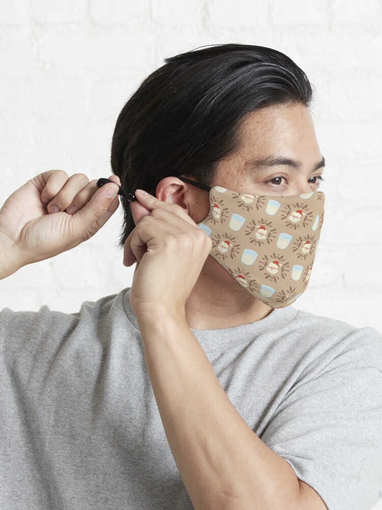 Alternate view of Christmas-Milk & Cookies Mask