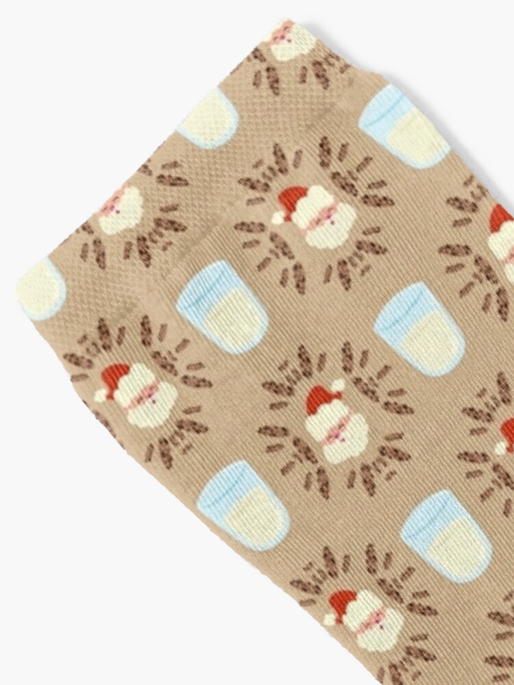 Alternate view of Christmas-Milk & Cookies Socks