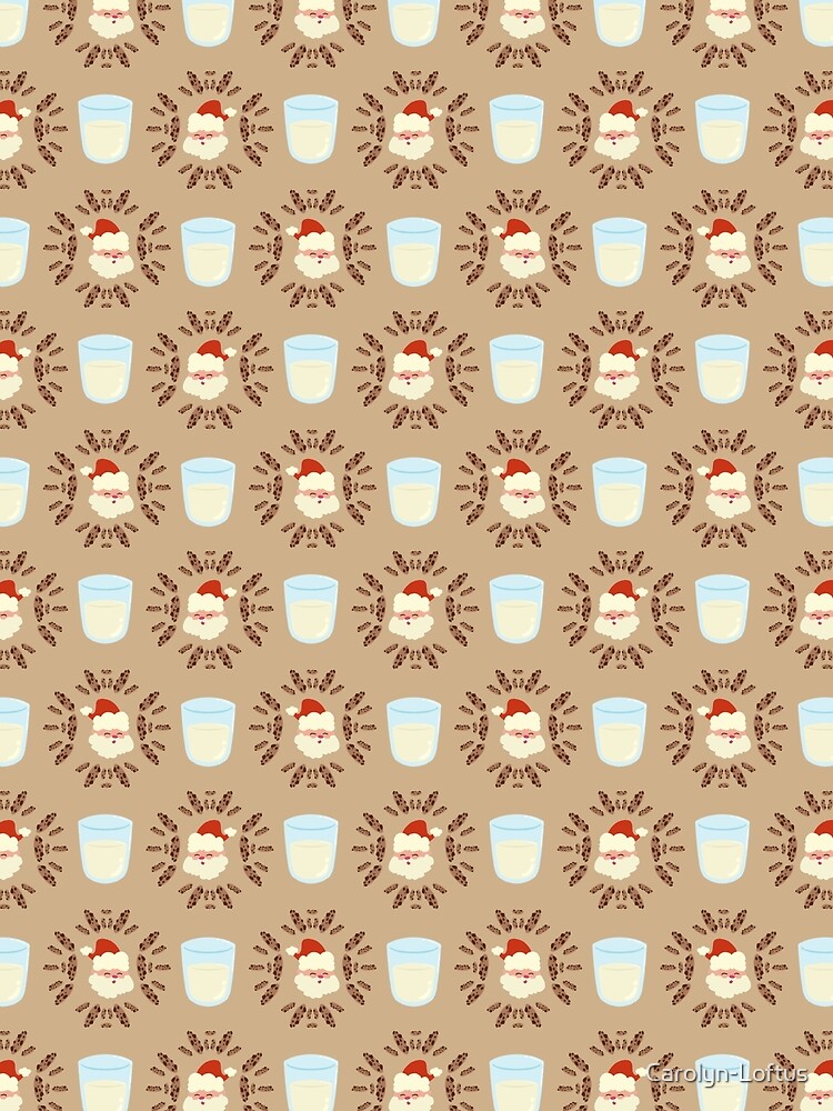 Christmas-Milk & Cookies by Carolyn-Loftus