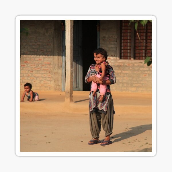 Village Family Sticker