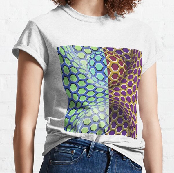 Visual Motion Illusion Classic T-Shirt