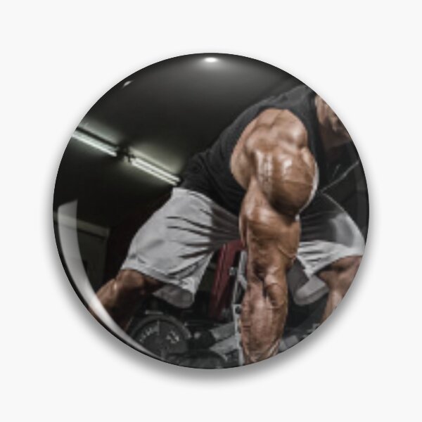 Item preview, Lifting heavy weight Dumbbell ( Powerful gym workout fitness Motivational Picture) designed and sold by DmaarGroup.