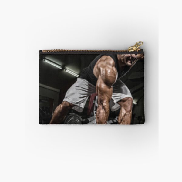 Item preview, Lifting heavy weight Dumbbell ( Powerful gym workout fitness Motivational Picture) designed and sold by DmaarGroup.