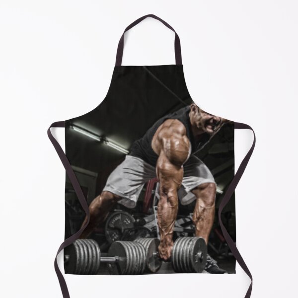 Item preview, Lifting heavy weight Dumbbell ( Powerful gym workout fitness Motivational Picture) designed and sold by DmaarGroup.