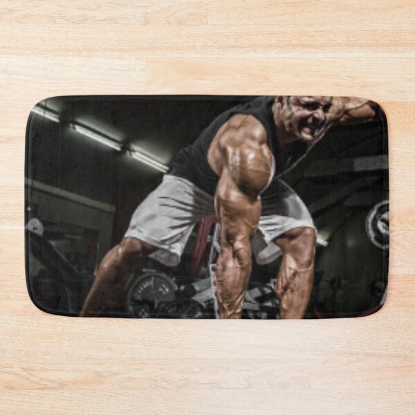 Item preview, Lifting heavy weight Dumbbell ( Powerful gym workout fitness Motivational Picture) designed and sold by DmaarGroup.