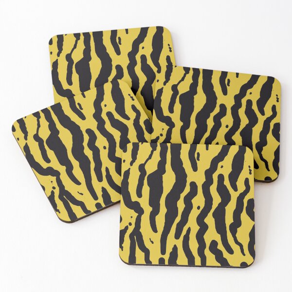 Item preview, Yellow and black zebra stripes designed and sold by dovedesign.