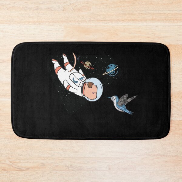 Item preview, Dog And Blue Bird Contact In Space designed and sold by artado.