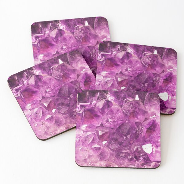 Item preview, purple quartz shiny crystal texture pattern  designed and sold by anzus13carlett.