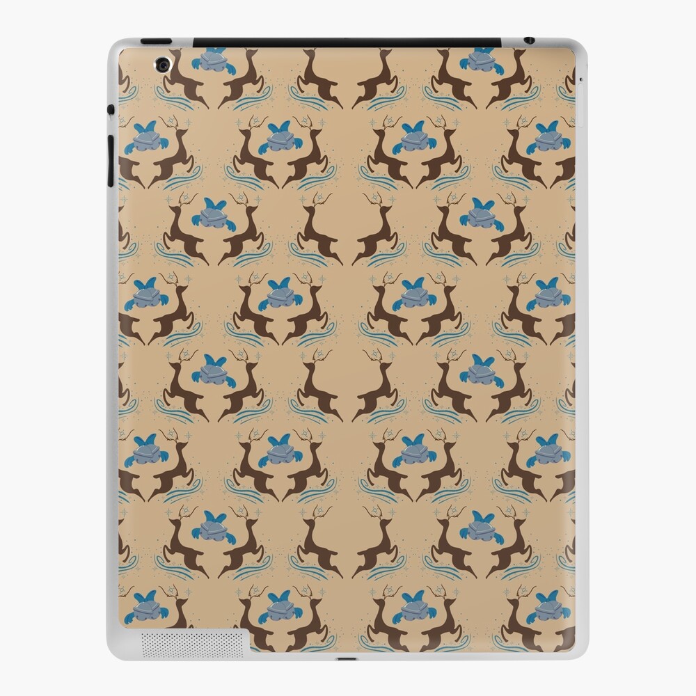 Christmas-Reindeer & Silver Bells iPad Case & Skin