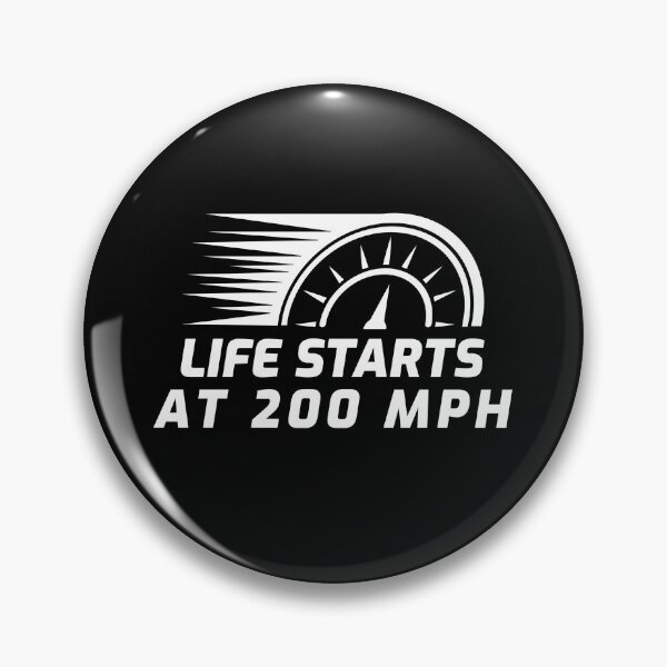 Item preview, Drag Racer Life Starts At 200 MPH designed and sold by Obiscidan.