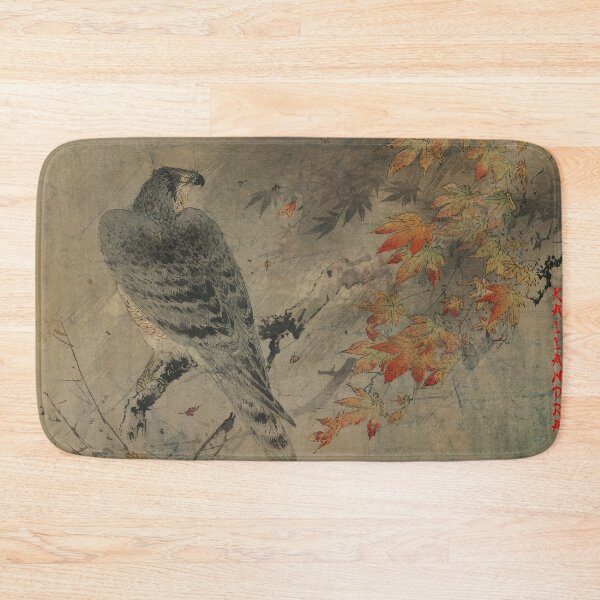 Item preview, Japan Art Print - Eagle on Sycamore Maple - Japanese Drawing designed and sold by Kallandra.