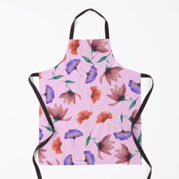 Item preview, Red And Violet Floral Pattern designed and sold by Joy Poddar.