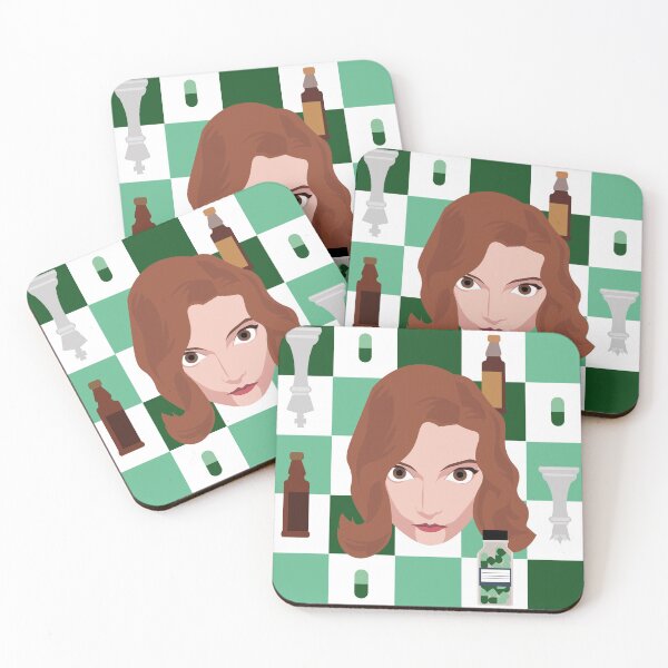 Item preview, Queen Looks Up Chess Pills Drinks designed and sold by ijoshtherefore.