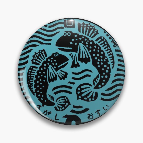 Item preview, Manhole in Japan with fish designed and sold by mattraski.