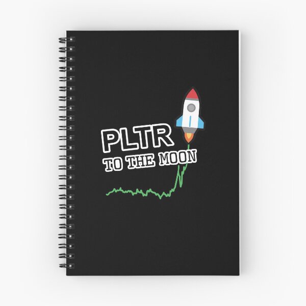 Aperçu de l'œuvre PLTR à la Lune Noire créée et vendue par Trader-Style.