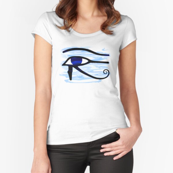 Eye of Horus Fitted Scoop T-Shirt