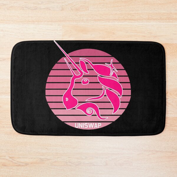 Item preview, Uniswap UNI Cryptocurrency Pink Modern designed and sold by Bitcoin-Fashion.